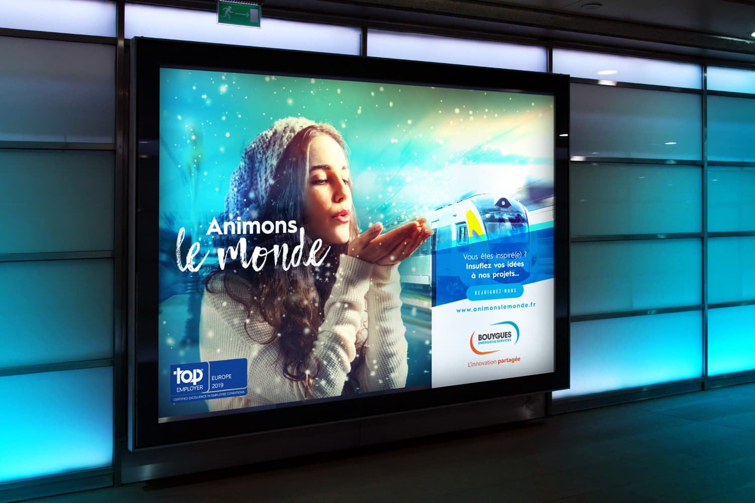 Campagne Marque employeur — Bouygues Energies & Services